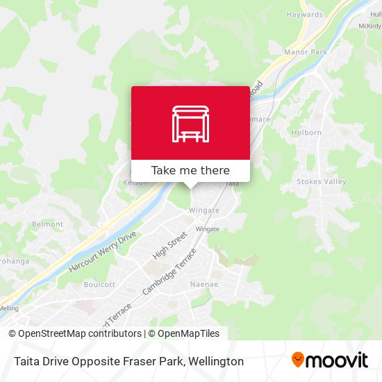 Taita Drive Opposite Fraser Park map