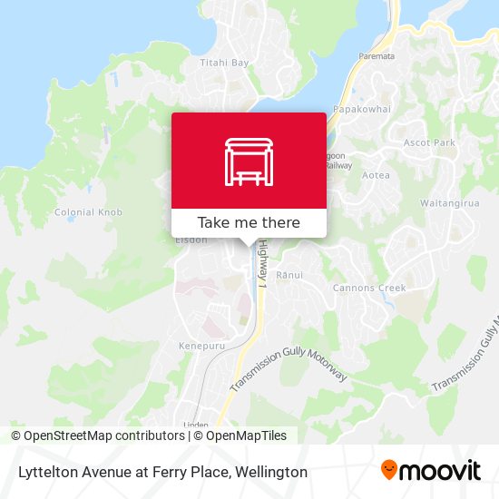 Lyttelton Avenue at Ferry Place map
