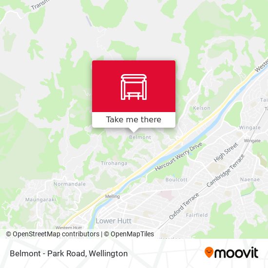 Belmont - Park Road map