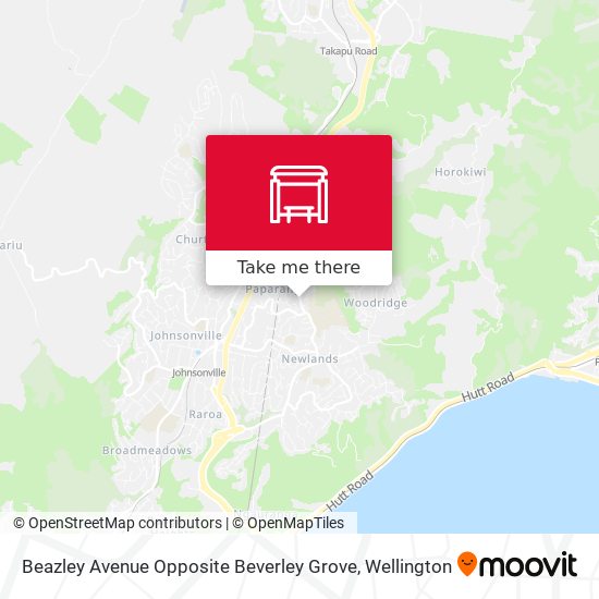 Beazley Avenue Opposite Beverley Grove map