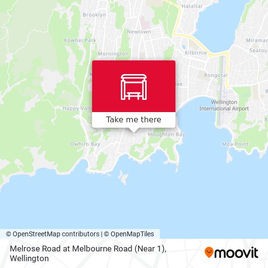 Melrose Road at Melbourne Road (Near 1) map