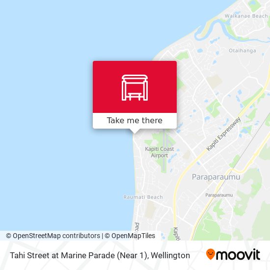 Tahi Street at Marine Parade (Near 1) map
