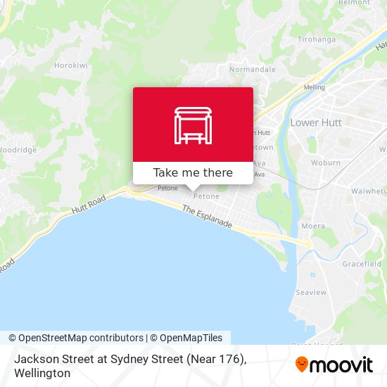 Jackson Street at Sydney Street (Near 176) map