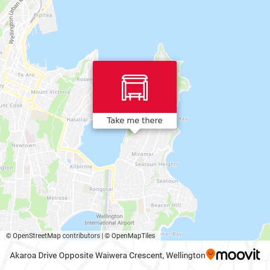 Akaroa Drive Opposite Waiwera Crescent map