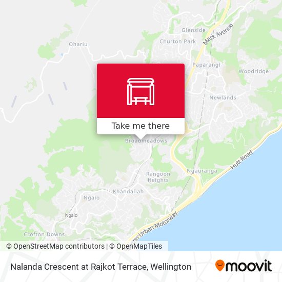 Nalanda Crescent at Rajkot Terrace map