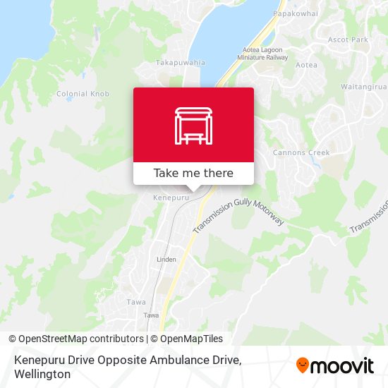 Kenepuru Drive Opposite Ambulance Drive map