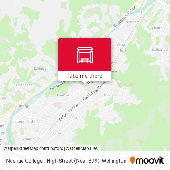 Naenae College - High Street (Near 899) map