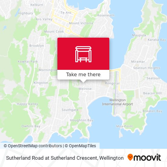 Sutherland Road at Sutherland Crescent map