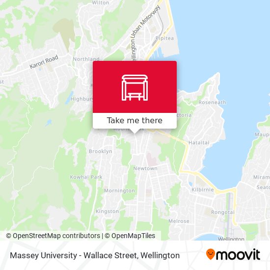 Massey University - Wallace Street map