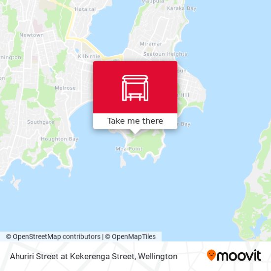Ahuriri Street at Kekerenga Street map