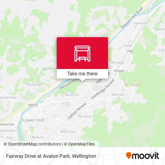 Fairway Drive at Avalon Park map