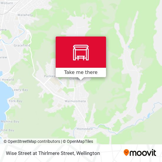 Wise Street at Thirlmere Street地图