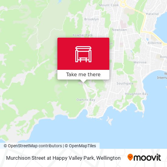 Murchison Street at Happy Valley Park map