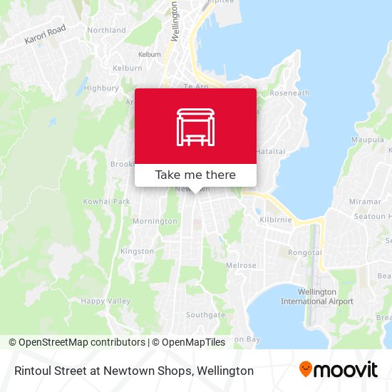 Rintoul Street at Newtown Shops map