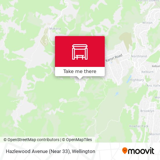 Hazlewood Avenue (Near 33) map