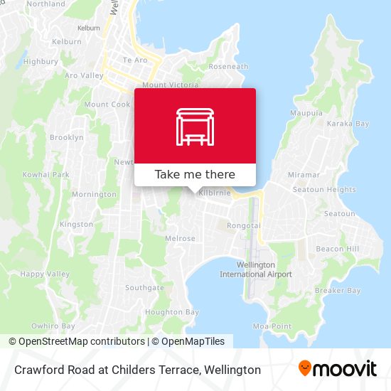 Crawford Road at Childers Terrace map