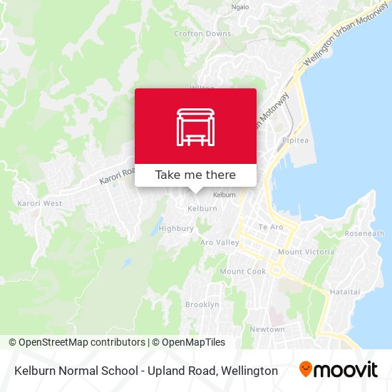 Kelburn Normal School - Upland Road地图