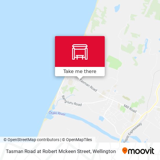 Tasman Road at Robert Mckeen Street map