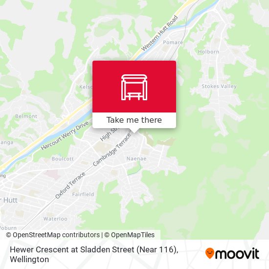 Hewer Crescent at Sladden Street (Near 116) map