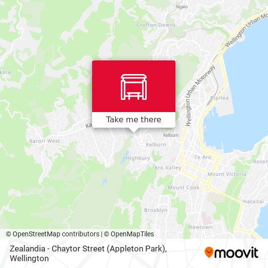 Zealandia - Chaytor Street (Appleton Park)地图