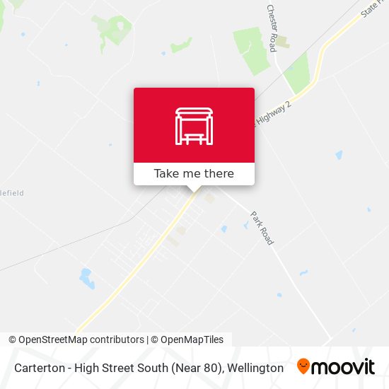 Carterton - High Street South (Near 80)地图