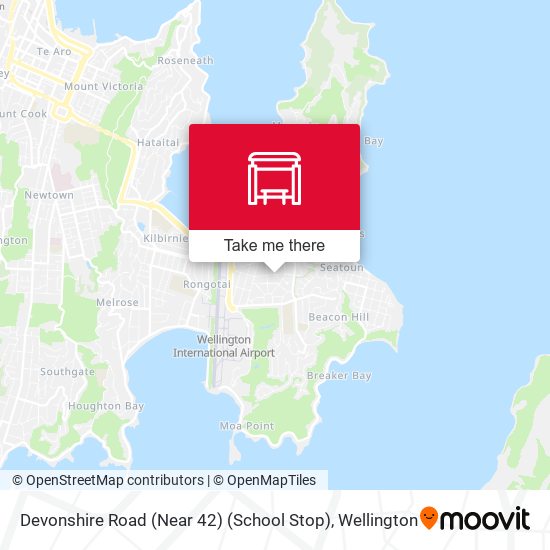 Devonshire Road (Near 42) (School Stop) map