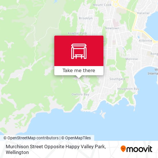 Murchison Street Opposite Happy Valley Park map
