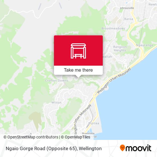 Ngaio Gorge Road (Opposite 65) map