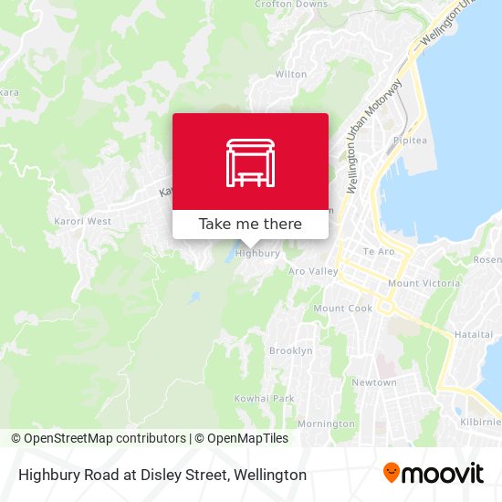 Highbury Road at Disley Street map