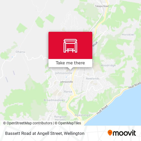 Bassett Road at Angell Street map