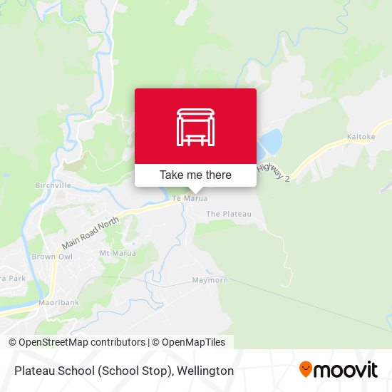 Plateau School (School Stop)地图