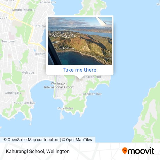 Kahurangi School map