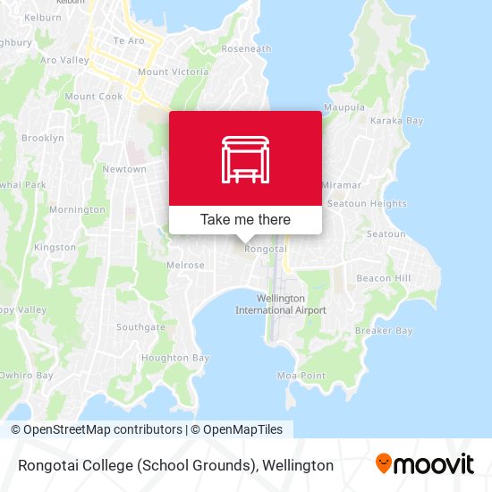 Rongotai College (School Grounds)地图