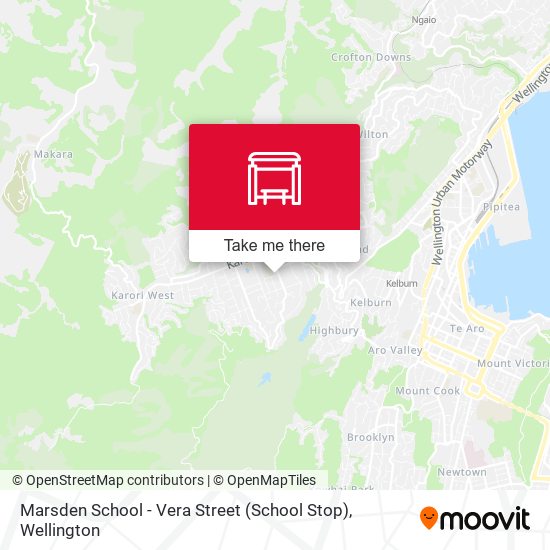 Marsden School - Vera Street (School Stop) map