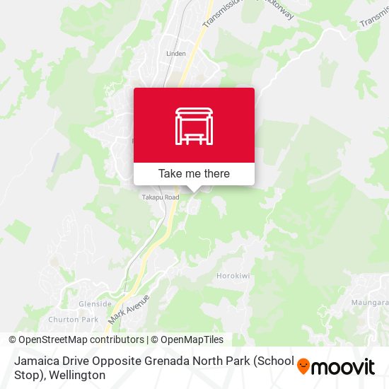 Jamaica Drive Opposite Grenada North Park (School Stop)地图