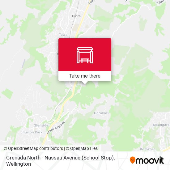 Grenada North - Nassau Avenue (School Stop) map