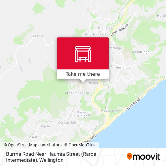 Burma Road Near Haumia Street (Raroa Intermediate) map