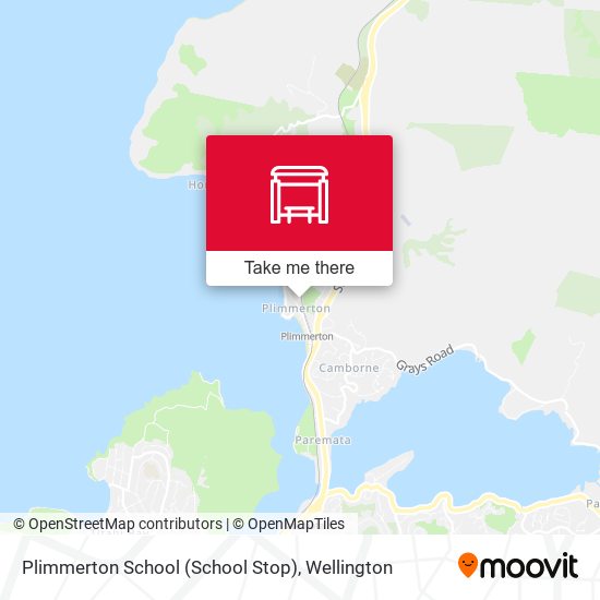 Plimmerton School (School Stop) map