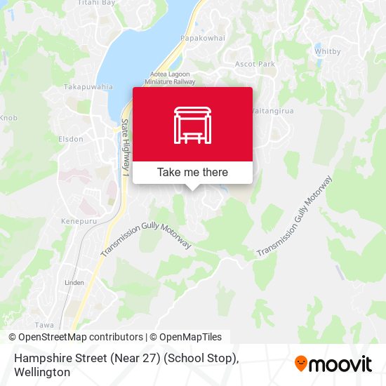 Hampshire Street (Near 27) (School Stop) map