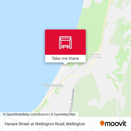 Henare Street at Wellington Road地图