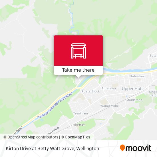 Kirton Drive at Betty Watt Grove map