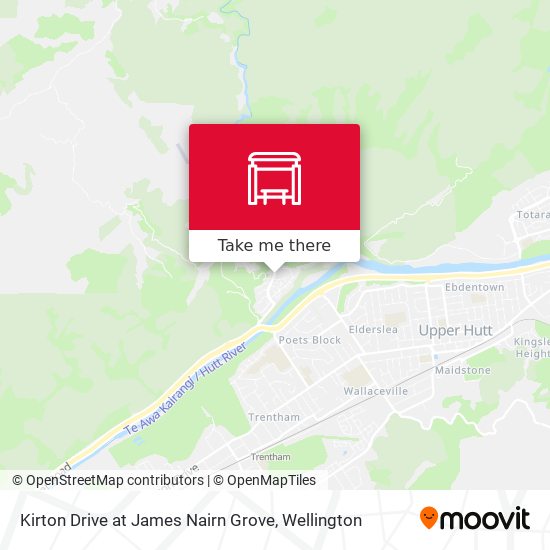 Kirton Drive at James Nairn Grove map