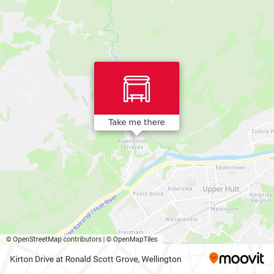 Kirton Drive at Ronald Scott Grove map