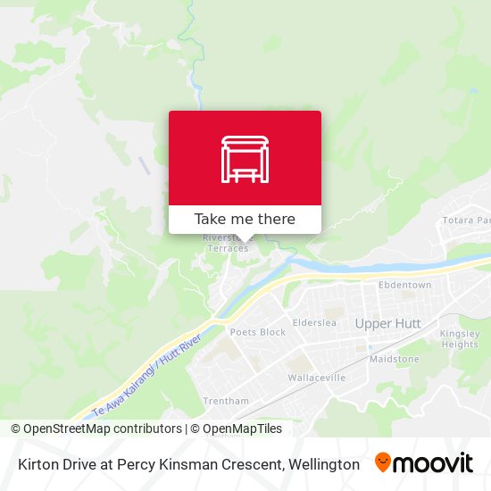 Kirton Drive at Percy Kinsman Crescent map