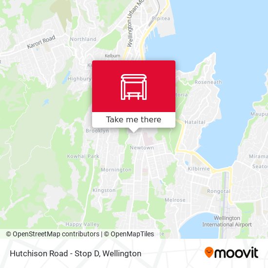 Hutchison Road - Stop D map