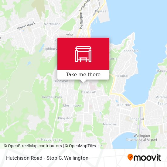 Hutchison Road - Stop C map