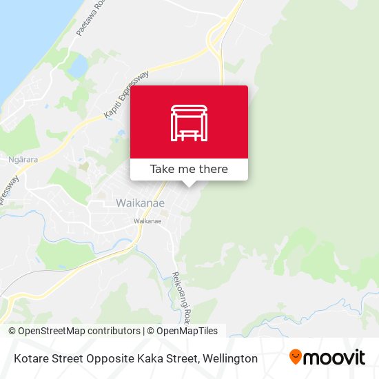 Kotare Street Opposite Kaka Street map