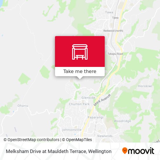 Melksham Drive at Mauldeth Terrace map