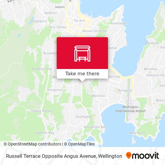 Russell Terrace Opposite Angus Avenue地图