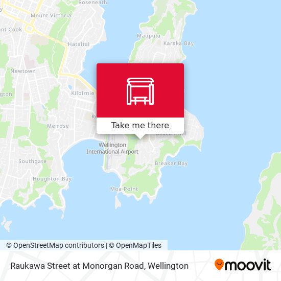 Raukawa Street at Monorgan Road map